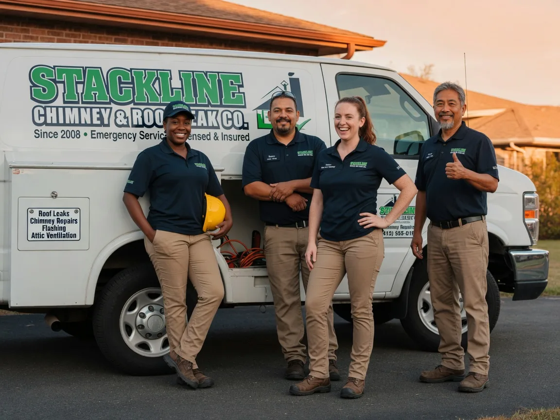 Chimney flashing repair company in Fremont, CA